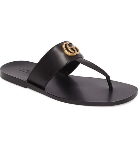 gucci marmont double g sandals|gucci marmont open toe sandals.